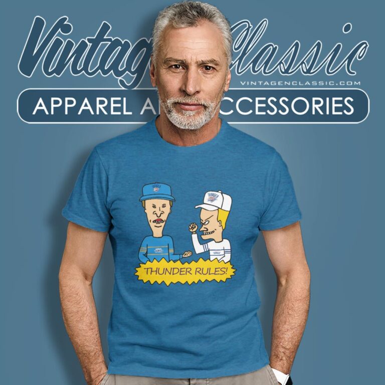 Beavis And Butt Head Oklahoma City Thunder Rules Shirt T shirt Beavis And Butt Head Oklahoma City Thunder Rules Shirt T shirt