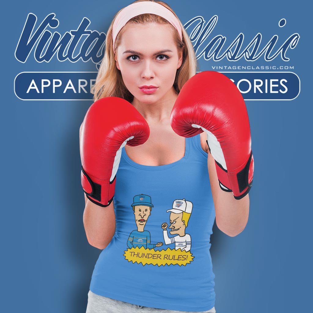 Beavis And Butt Head Oklahoma City Thunder Rules Shirt Beavis And Butt Head Oklahoma City Thunder Rules Shirt