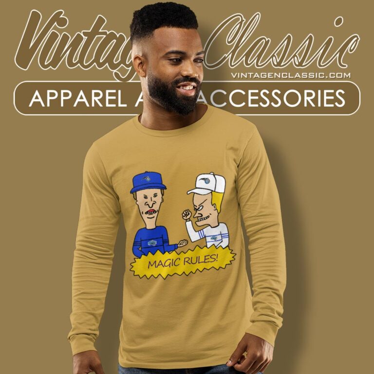 Beavis And Butt Head Orlando Magic Rules Shirt Long Sleeve Tee Beavis And Butt Head Orlando Magic Rules Shirt Long Sleeve Tee