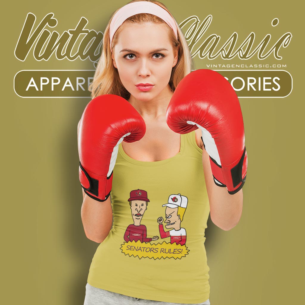 Beavis And Butt Head Ottawa Senators Rules Shirt Beavis And Butt Head Ottawa Senators Rules Shirt