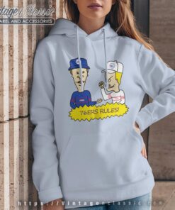Beavis And Butt Head Philadelphia 76ers Rules Shirt