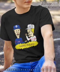Beavis And Butt Head Philadelphia 76ers Rules Shirt 4 Beavis And Butt Head Philadelphia 76ers Rules Shirt T shirt