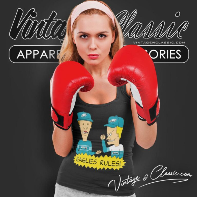 Beavis And Butt Head Philadelphia Eagles Rules Tank Top Racerback Beavis And Butt Head Philadelphia Eagles Rules Tank Top Racerback