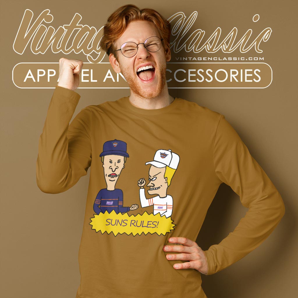 Beavis And Butt Head Phoenix Suns Rules Shirt Beavis And Butt Head Phoenix Suns Rules Shirt
