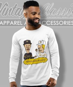Beavis And Butt Head Pittsburgh Penguins Rules Shirt 1 Beavis And Butt Head Pittsburgh Penguins Rules Shirt Long Sleeve Tee