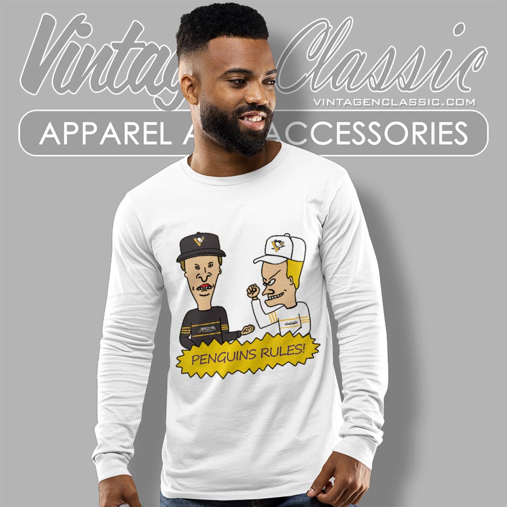 Beavis And Butt Head Pittsburgh Penguins Rules Shirt Beavis And Butt Head Pittsburgh Penguins Rules Shirt