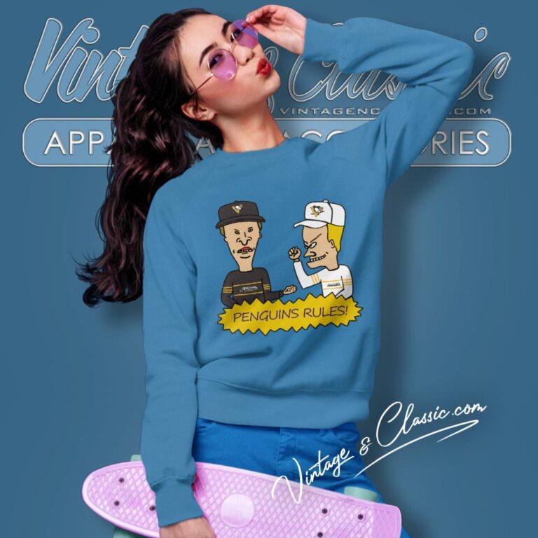 Beavis And Butt Head Pittsburgh Penguins Rules Shirt Sweatshirt Beavis And Butt Head Pittsburgh Penguins Rules Shirt Sweatshirt