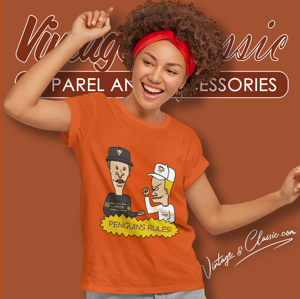 Beavis And Butt Head Pittsburgh Penguins Rules Shirt Beavis And Butt Head Pittsburgh Penguins Rules Shirt