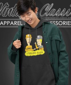Beavis And Butt Head Pittsburgh Steelers Rules Hoodie