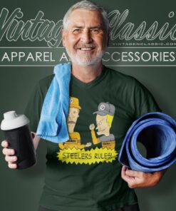 Beavis And Butt Head Pittsburgh Steelers Rules V Neck TShirt