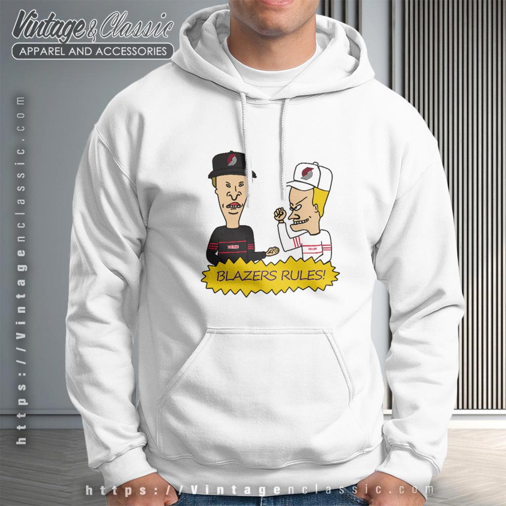 Beavis And Butt Head Portland Trail Blazers Rules Shirt Beavis And Butt Head Portland Trail Blazers Rules Shirt