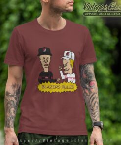 Beavis And Butt Head Portland Trail Blazers Rules Shirt 5 Beavis And Butt Head Portland Trail Blazers Rules Shirt T shirt