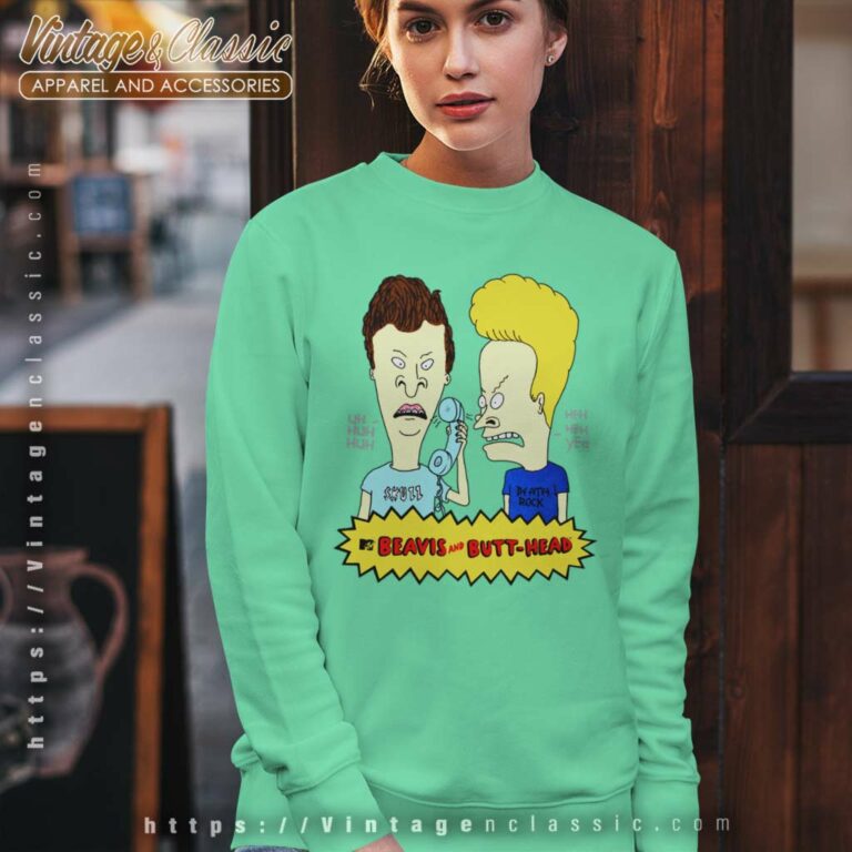 Beavis And Butt Head Prank Call Sweatshirt Beavis And Butt Head Prank Call Sweatshirt