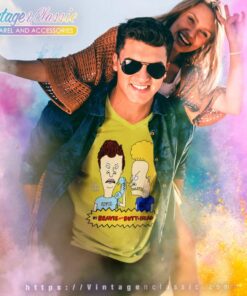 Beavis And Butt Head Prank Call V Neck TShirt
