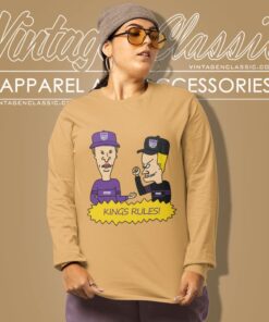 Beavis And Butt Head Sacramento Kings Rules Shirt 1 Beavis And Butt Head Sacramento Kings Rules Shirt Long Sleeve Tee