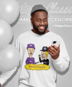 Beavis And Butt Head Sacramento Kings Rules Shirt 2 Beavis And Butt Head Sacramento Kings Rules Shirt Sweatshirt