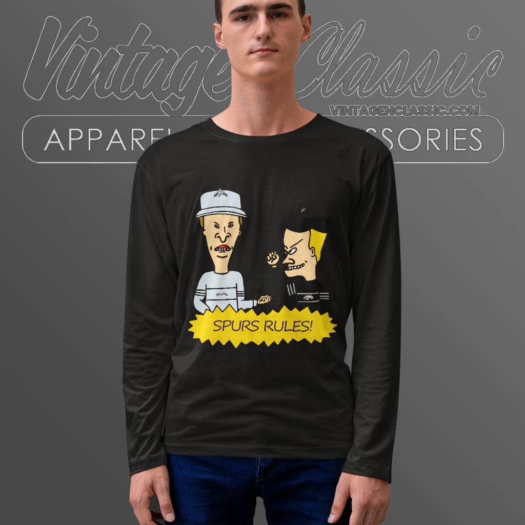 Beavis And Butt Head San Antonio Spurs Rules Shirt Beavis And Butt Head San Antonio Spurs Rules Shirt