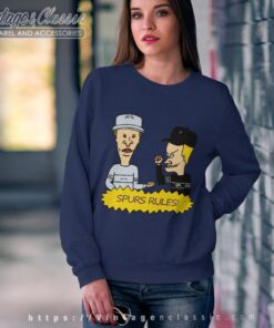 Beavis And Butt Head San Antonio Spurs Rules Shirt 3 Beavis And Butt Head San Antonio Spurs Rules Shirt Sweatshirt