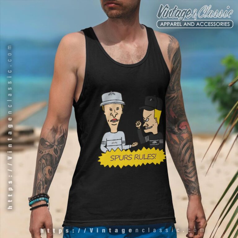 Beavis And Butt Head San Antonio Spurs Rules Shirt Tank Top Racerback Beavis And Butt Head San Antonio Spurs Rules Shirt Tank Top Racerback