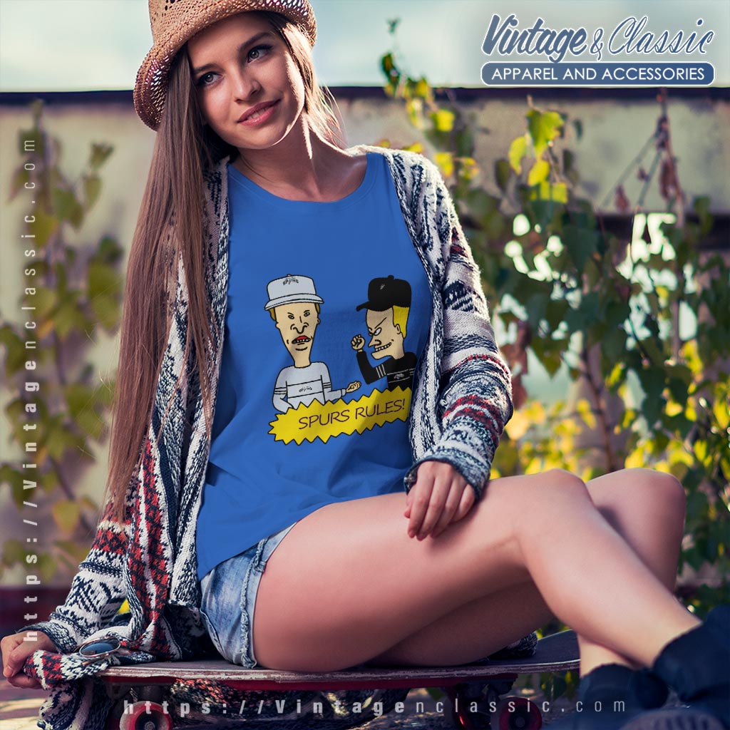Beavis And Butt Head San Antonio Spurs Rules Shirt Beavis And Butt Head San Antonio Spurs Rules Shirt