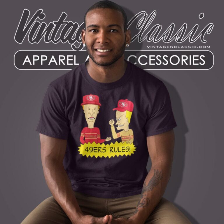 Beavis And Butt Head San Francisco 49ers Rules T Shirt Beavis And Butt Head San Francisco 49ers Rules T Shirt