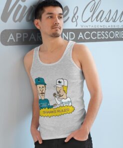 Beavis And Butt Head San Jose Sharks Rules Shirt 3 Beavis And Butt Head San Jose Sharks Rules Shirt Tank Top Racerback