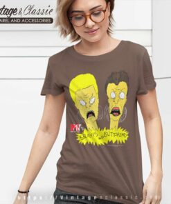 Beavis And Butt Head Scared Women TShirt