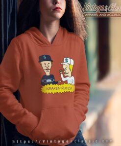 Beavis And Butt Head Seattle Kraken Rules Shirt 1 Beavis And Butt Head Seattle Kraken Rules Shirt Hoodie