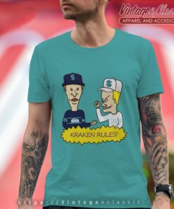 Beavis And Butt Head Seattle Kraken Rules Shirt 4 Beavis And Butt Head Seattle Kraken Rules Shirt T shirt