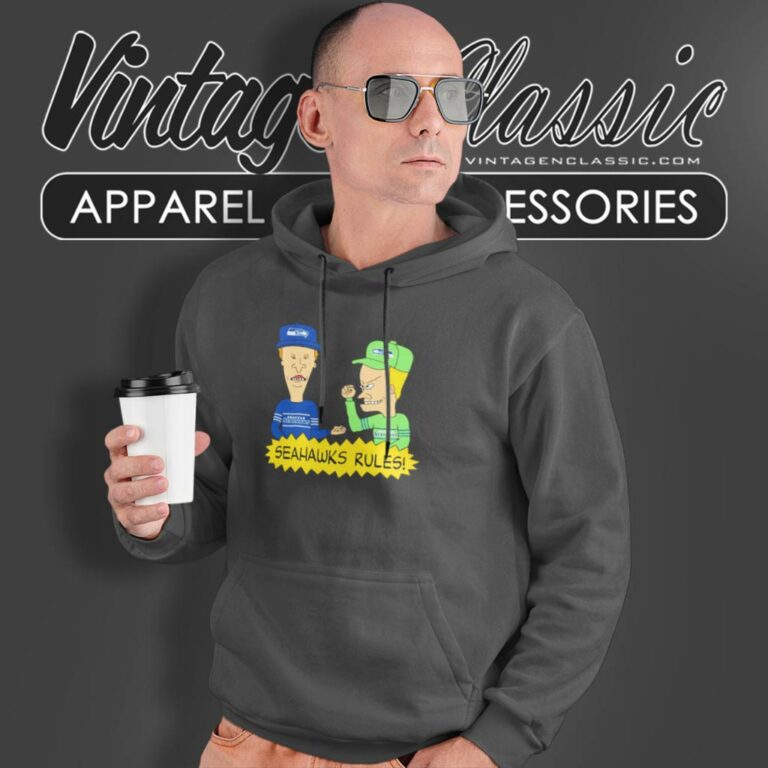 Beavis And Butt Head Seattle Seahawks Rules Hoodie Beavis And Butt Head Seattle Seahawks Rules Hoodie