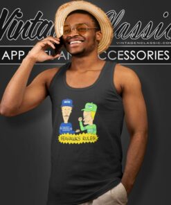 Beavis And Butt Head Seattle Seahawks Rules Tank Top Racerback