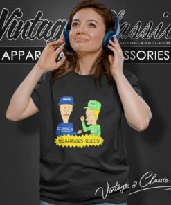 Beavis And Butt Head Seattle Seahawks Rules Women T Shirt