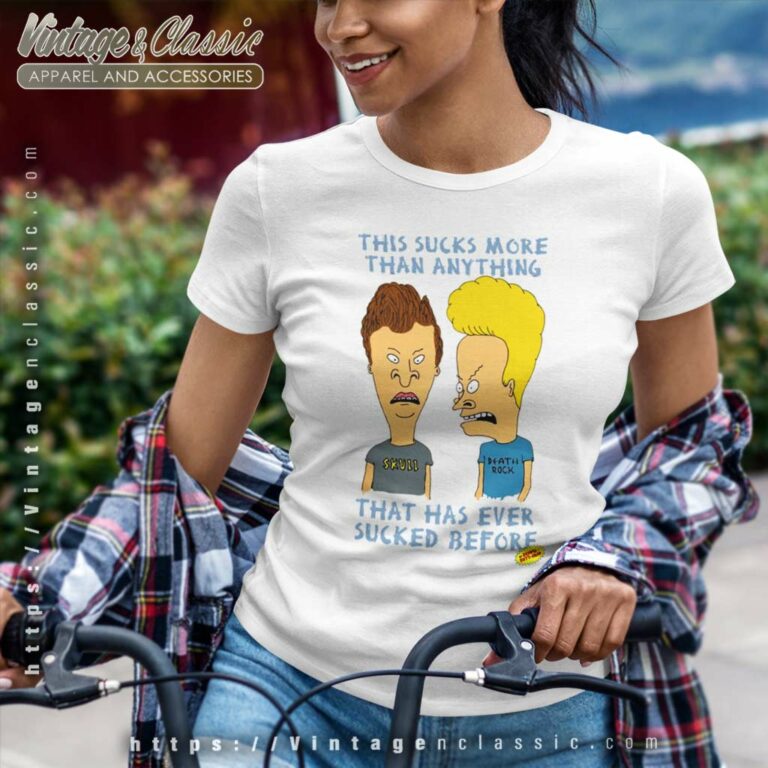 Beavis And Butt Head Shirt This Sucks More Than Anything Women TShirt Beavis And Butt Head Shirt This Sucks More Than Anything Women TShirt