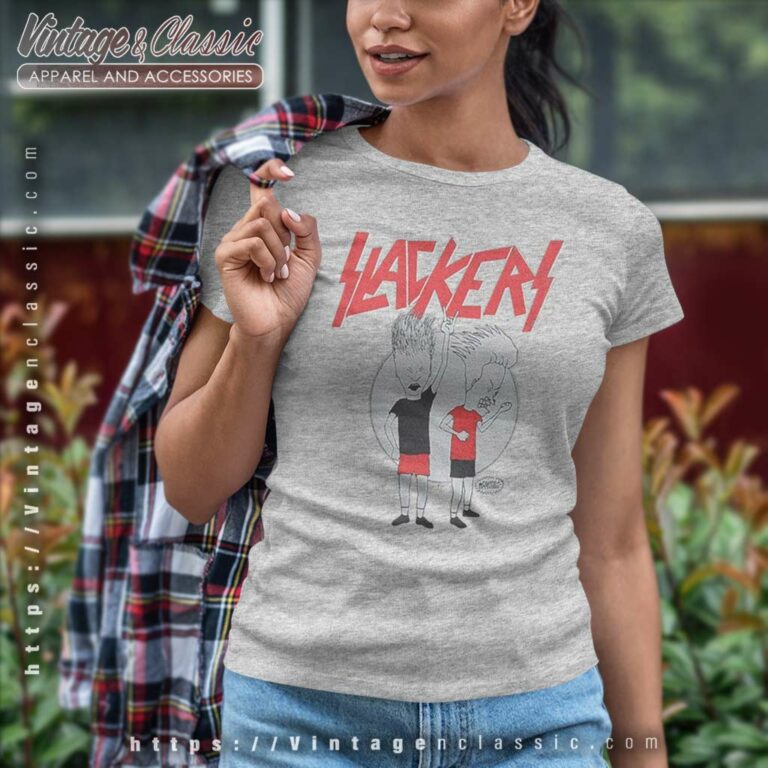 Beavis And Butt Head Slackers Women TShirt Beavis And Butt Head Slackers Women TShirt