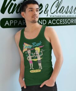 Beavis And Butt Head Spring Break Tank Top Racerback