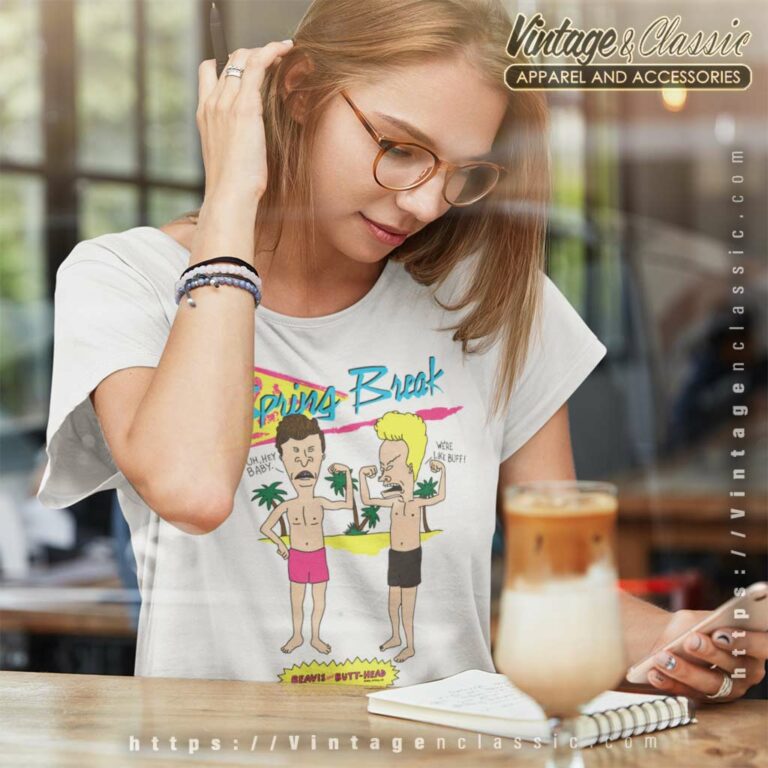 Beavis And Butt Head Spring Break Women TShirt Beavis And Butt Head Spring Break Women TShirt