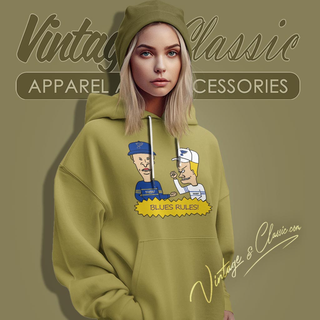 Beavis And Butt Head St Louis Blues Rules Shirt Beavis And Butt Head St Louis Blues Rules Shirt