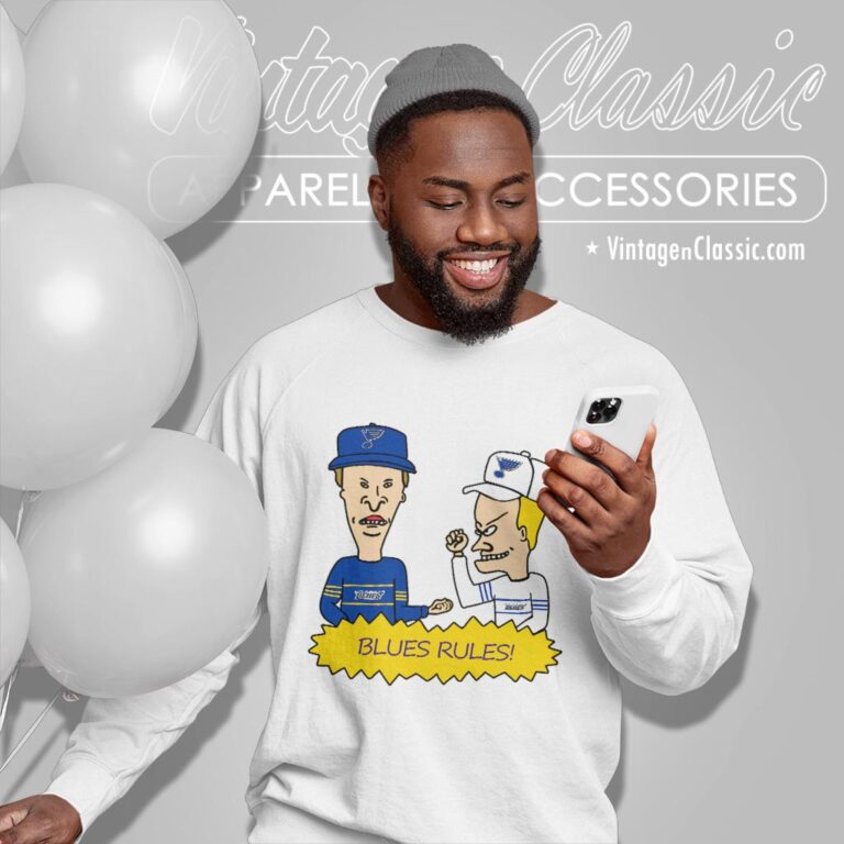 Beavis And Butt Head St Louis Blues Rules Shirt Sweatshirt Beavis And Butt Head St Louis Blues Rules Shirt Sweatshirt