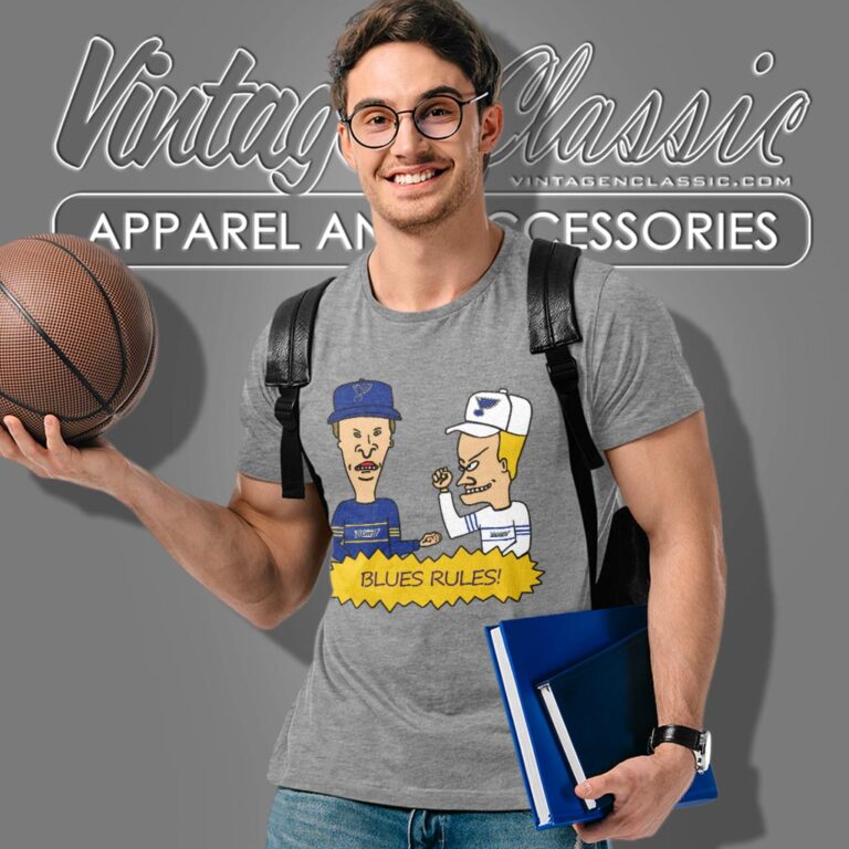 Beavis And Butt Head St Louis Blues Rules Shirt T shirt Beavis And Butt Head St Louis Blues Rules Shirt T shirt