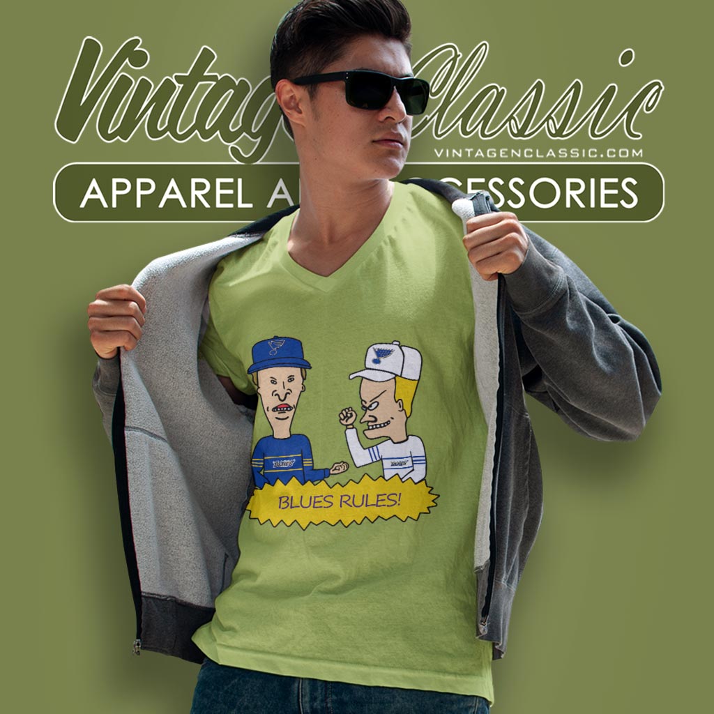 Beavis And Butt Head St Louis Blues Rules Shirt Beavis And Butt Head St Louis Blues Rules Shirt