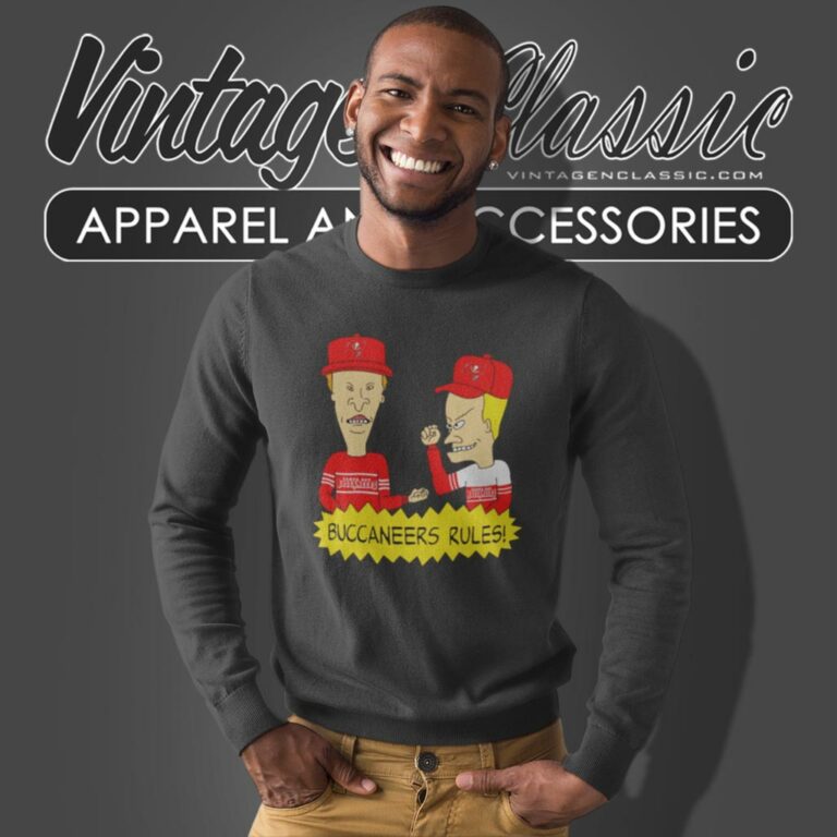 Beavis And Butt Head Tampa Bay Buccaneers Rules Sweatshirt Beavis And Butt Head Tampa Bay Buccaneers Rules Sweatshirt