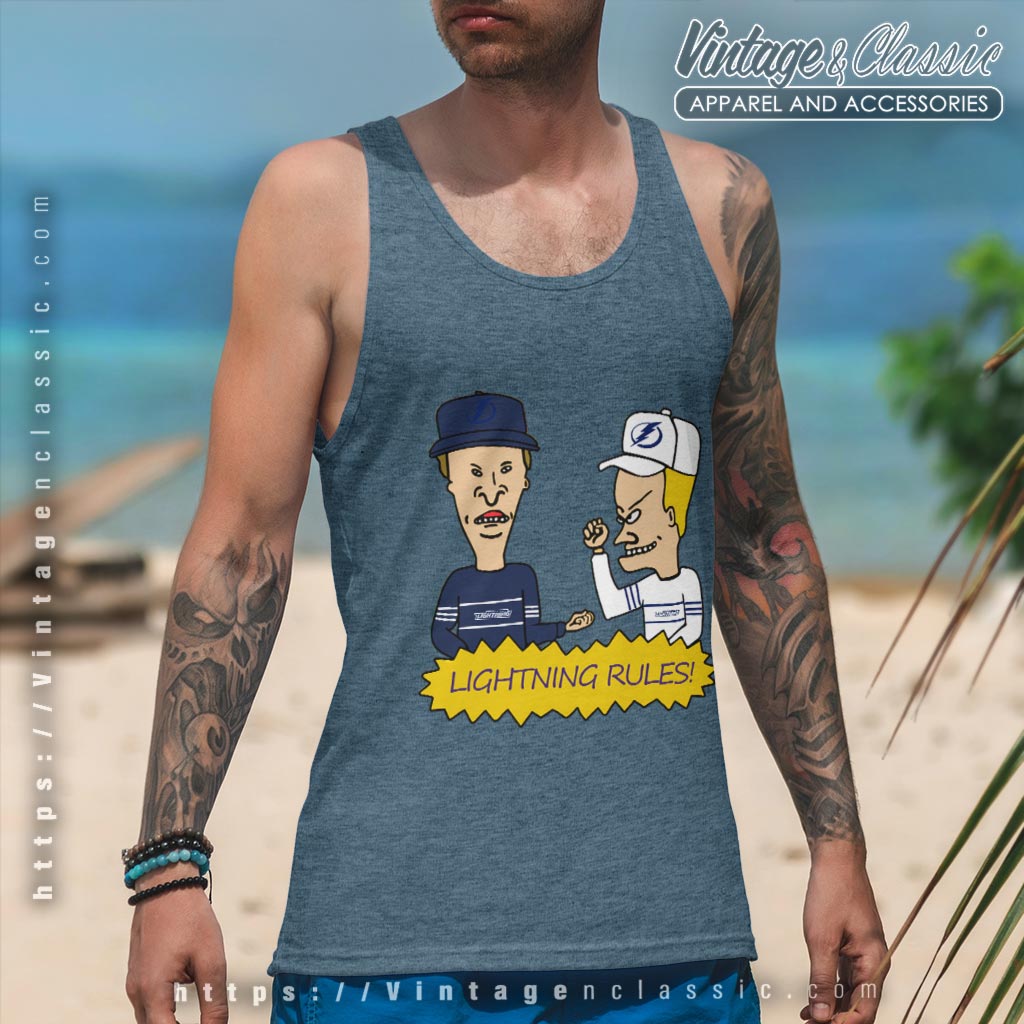 Beavis And Butt Head Tampa Bay Lightning Rules Shirt Beavis And Butt Head Tampa Bay Lightning Rules Shirt