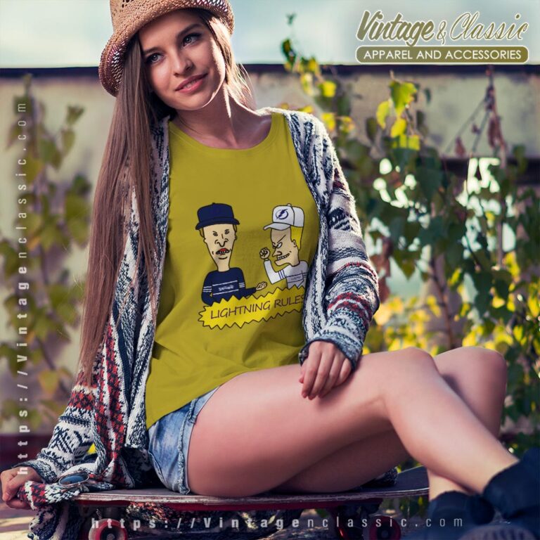 Beavis And Butt Head Tampa Bay Lightning Rules Shirt Women T shirt Beavis And Butt Head Tampa Bay Lightning Rules Shirt Women T shirt