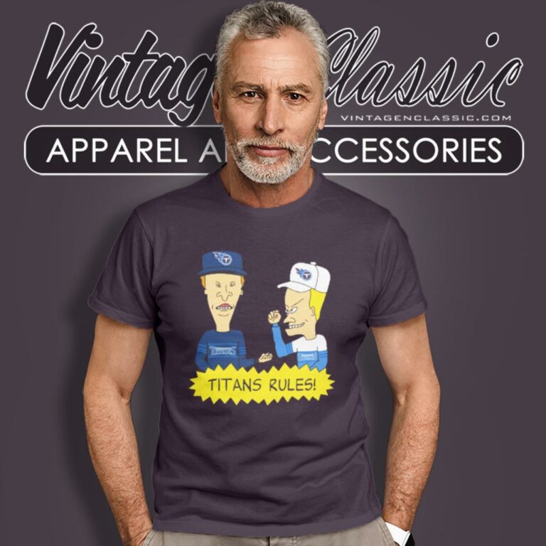 Beavis And Butt Head Tennessee Titans Rules T Shirt Beavis And Butt Head Tennessee Titans Rules T Shirt