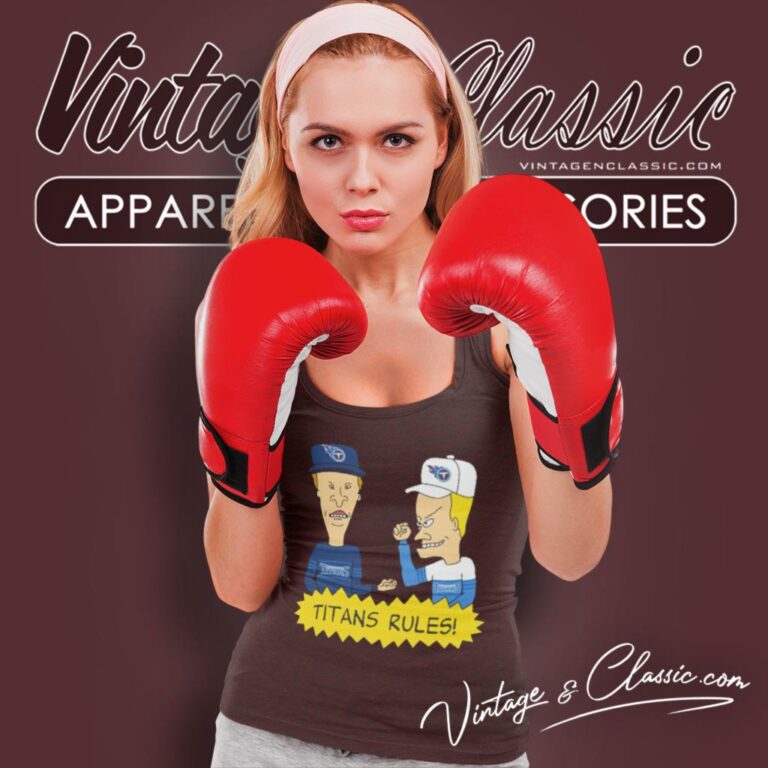 Beavis And Butt Head Tennessee Titans Rules Tank Top Racerback Beavis And Butt Head Tennessee Titans Rules Tank Top Racerback