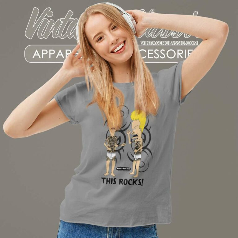 Beavis And Butt Head This Rocks Women TShirt Beavis And Butt Head This Rocks Women TShirt