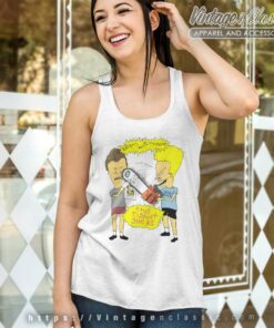 Beavis And Butt Head This Shirt Sucks Tank Top Racerback
