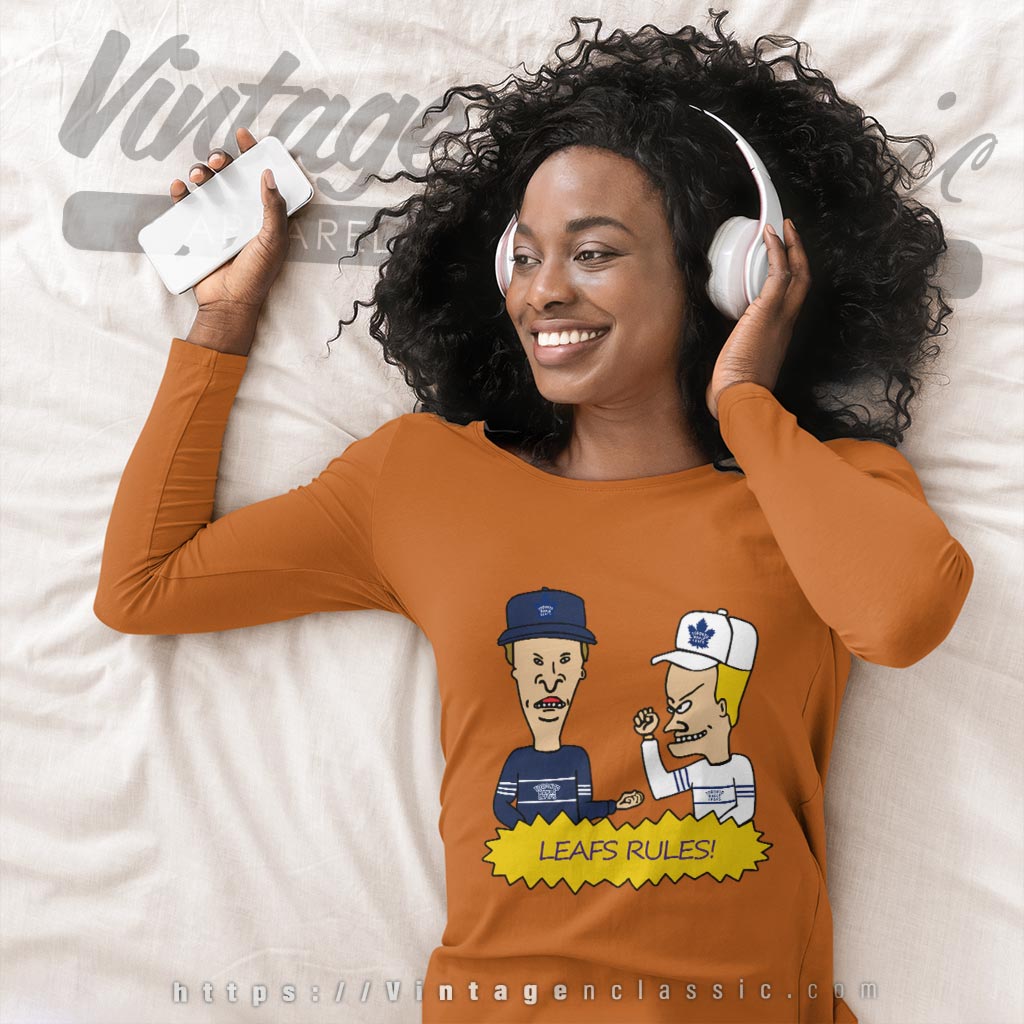 Beavis And Butt Head Toronto Maple Leafs Rules Shirt Beavis And Butt Head Toronto Maple Leafs Rules Shirt