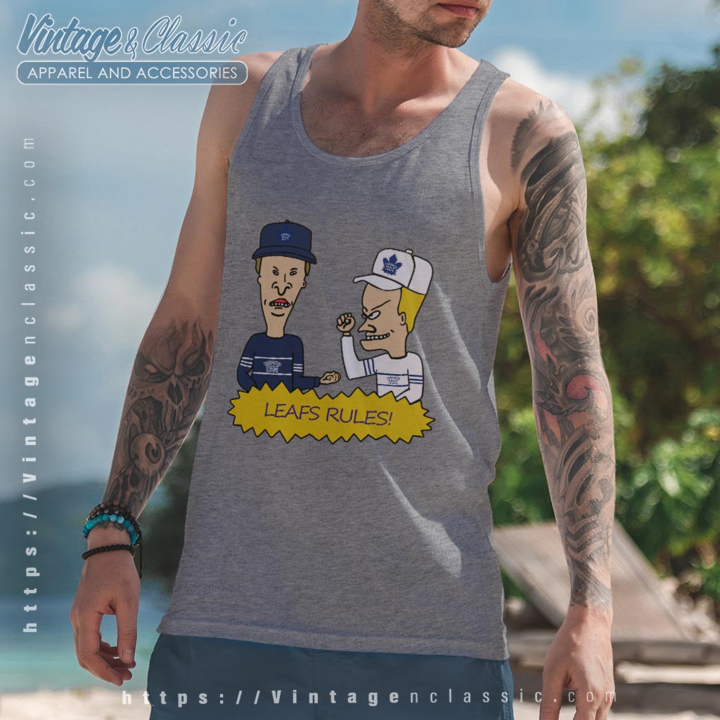 Beavis And Butt Head Toronto Maple Leafs Rules Shirt Beavis And Butt Head Toronto Maple Leafs Rules Shirt