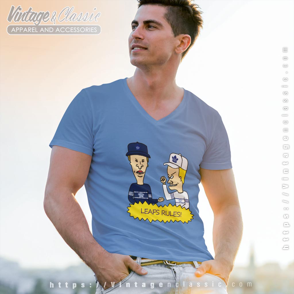 Beavis And Butt Head Toronto Maple Leafs Rules Shirt Beavis And Butt Head Toronto Maple Leafs Rules Shirt